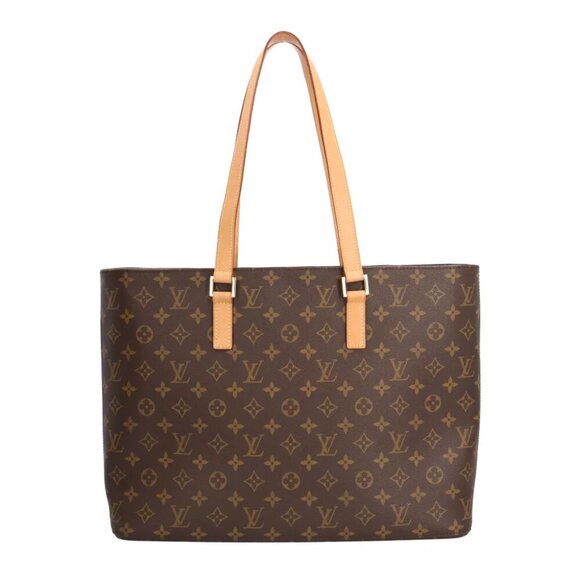 LOUIS VUITTON Tote Bag M51155 Monogram canvas Monogram Luco - Picture 1 of 9